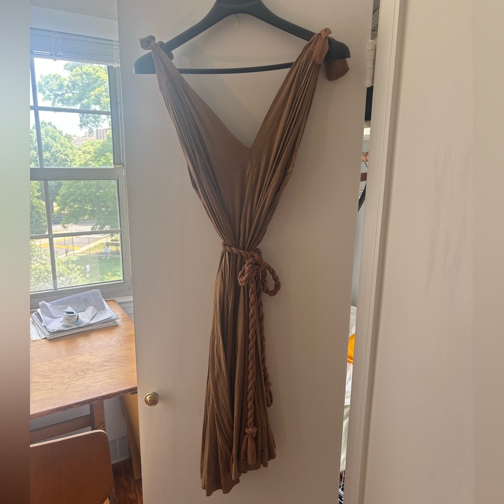 Chloe Raw Silk Ethereal Bohemian Archival Hannah MacGibbon 2009 S 4 6 - Picture 2 of 8
